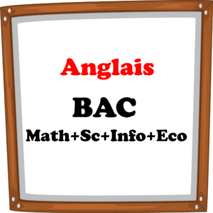 Anglais BAC Math+Sc+Info+Eco